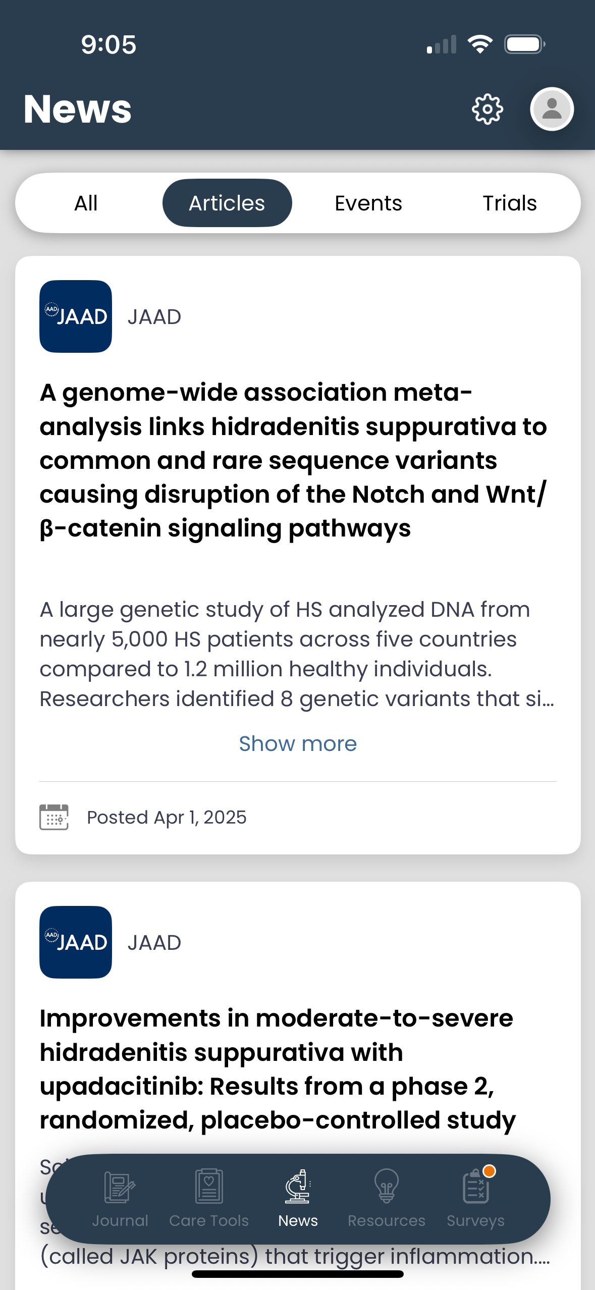 Papaya Research Screenshot